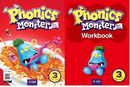 [세트] Phonics Monster 3 : Student Book + Workbook (2nd Edition) (2nd Edition)