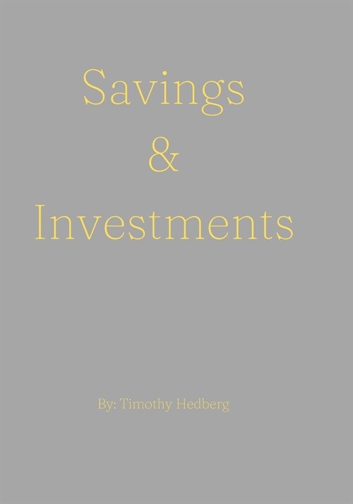 Savings & Investments (Paperback)