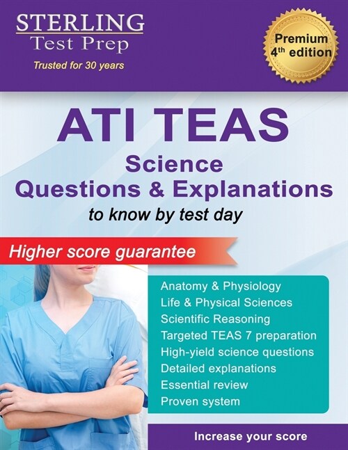 ATI TEAS Science Questions: Questions & Explanations for Test of Essential Academic Skills (TEAS) (Paperback)