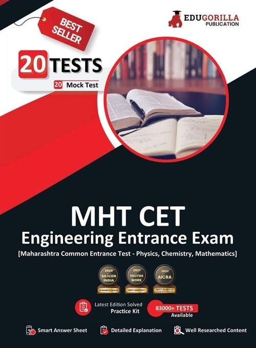 MHT CET Engineering Exam 2023 - Mathematics, Physics and Chemistry (PCM Group) - 20 Mock Tests (1500 Solved Questions) with Free Access To Online Test (Paperback)