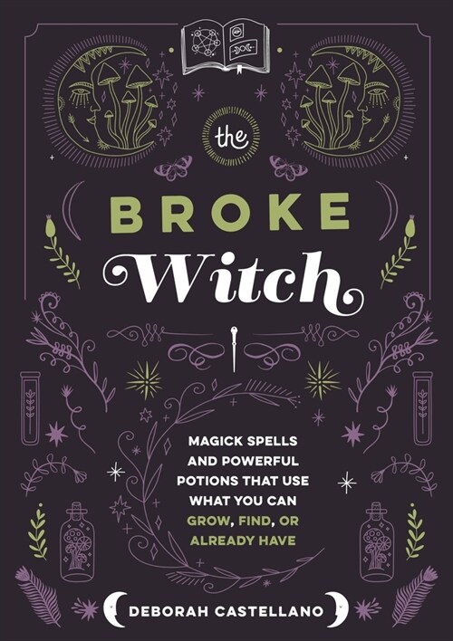 The Broke Witch: Magick Spells and Powerful Potions That Use What You Can Grow, Find, or Already Have (Hardcover)