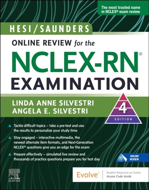 Hesi/Saunders Online Review for the Nclex-RN Examination (2 Year) (Access Code) (Hardcover, 4)