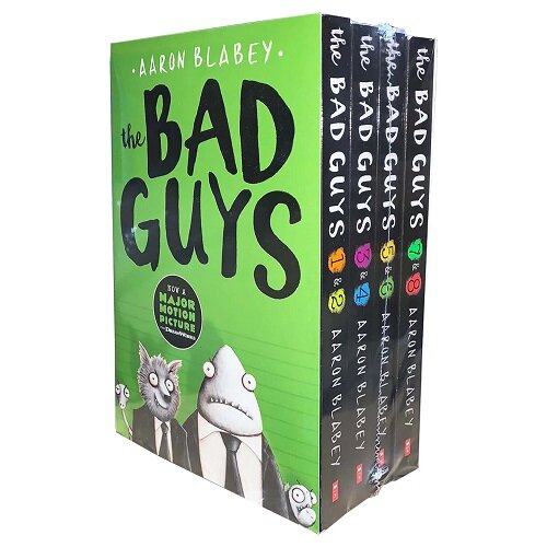 The Bad Guys Episodes 1-8 Collection 4 Books Set (Paperback 4권)