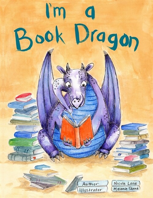 Im a Book Dragon (Paperback)