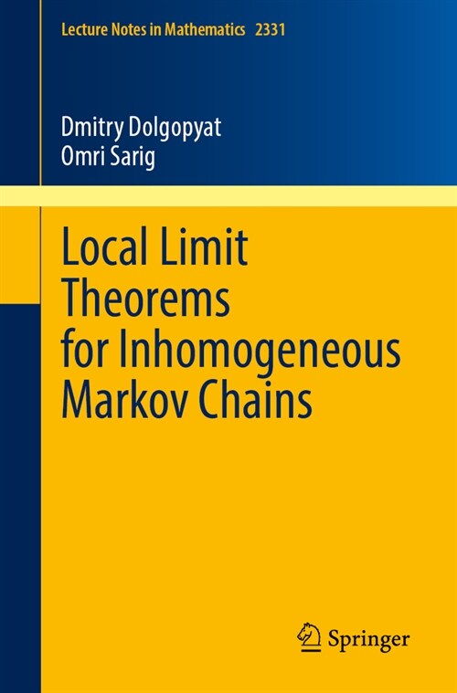 Local Limit Theorems for Inhomogeneous Markov Chains (Paperback, 2023)