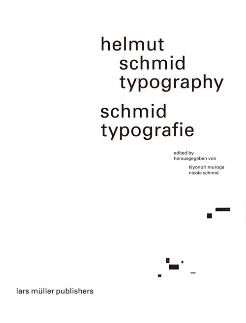 Helmut Schmid: Typography (Hardcover)