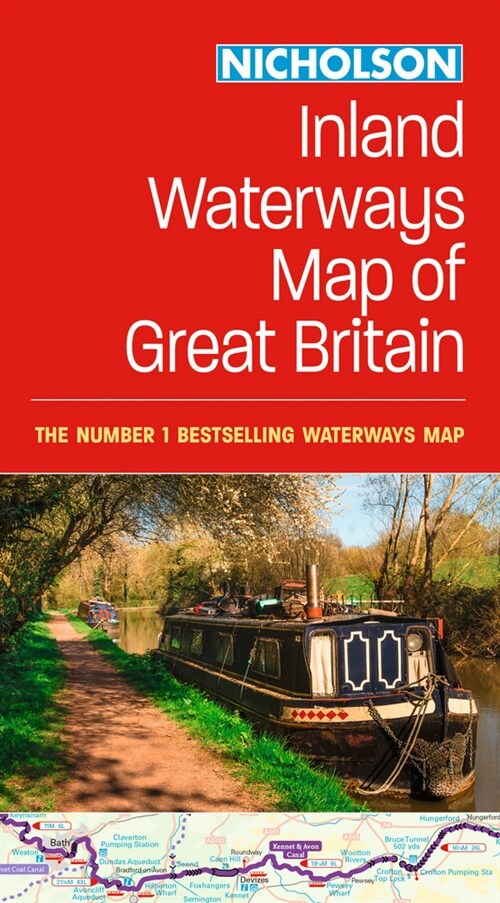 Nicholson Inland Waterways Map of Great Britain : For Everyone with an Interest in Britain’s Canals and Rivers (Sheet Map, folded)