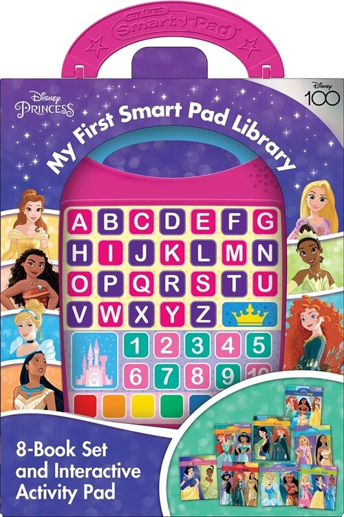Disney Princess: My First Smart Pad Library 8-Book Set and Interactive Activity Pad Sound Book Set (Package)