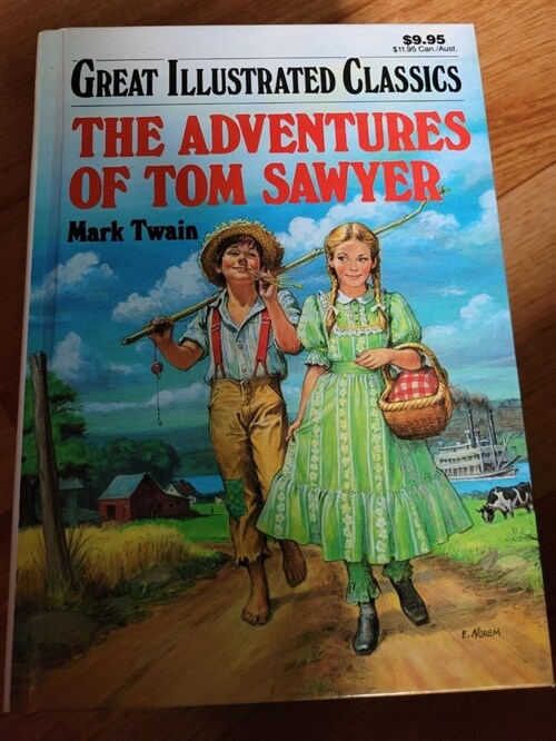 [중고] The Adventures of Tom Sawyer (Great Illustrated Classics) (Library Binding)