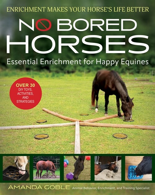 No Bored Horses: Essential Enrichment for Happy Equines (Paperback)