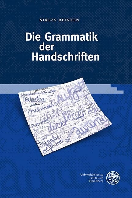 Die Grammatik Der Handschriften (Hardcover)