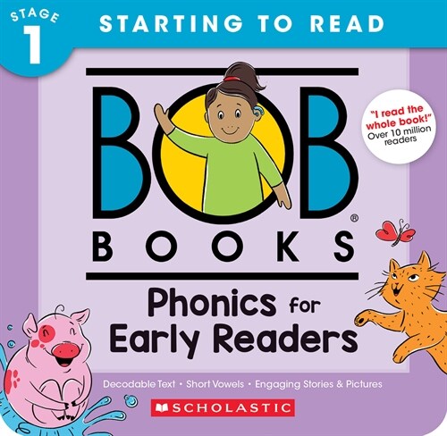 Bob Books - Phonics for Early Readers Box Set Phonics, Ages 4 and Up, Kindergarten (Stage 1: Starting to Read) (Hardcover)