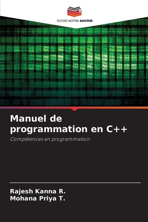 Manuel de programmation en C++ (Paperback)