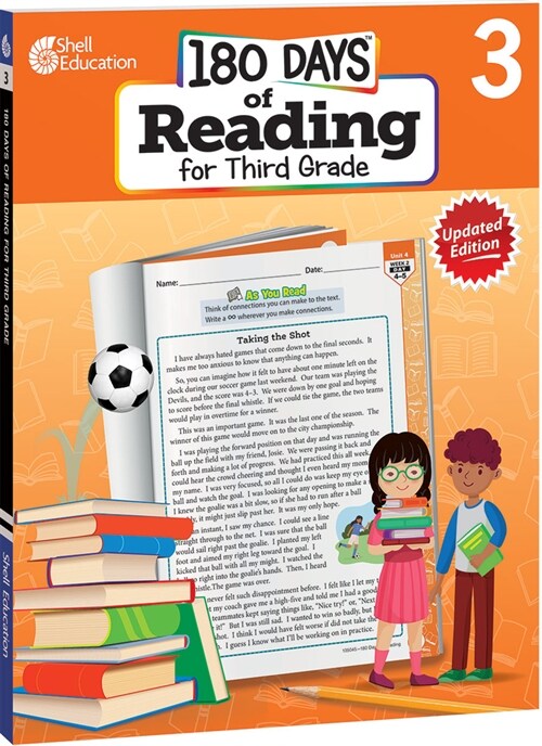 180 Days of Reading for Third Grade: Practice, Assess, Diagnose (2ED) (Paperback, 2)