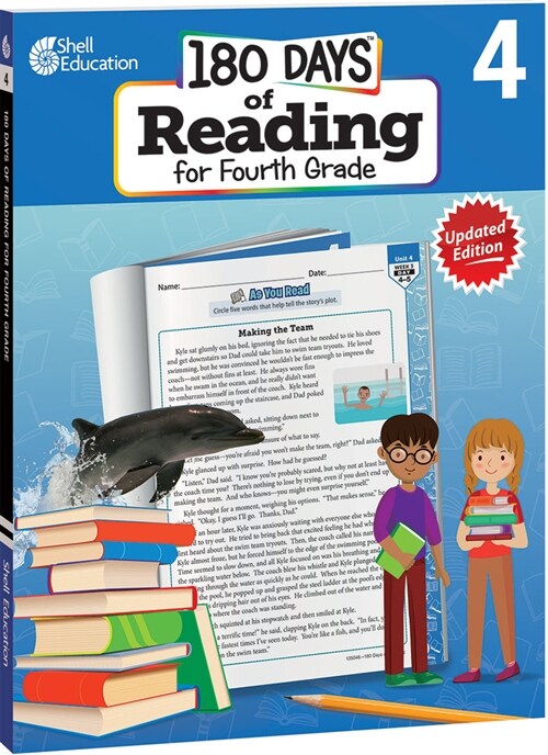 180 Days of Reading for Fourth Grade: Practice, Assess, Diagnose (Paperback, 2)
