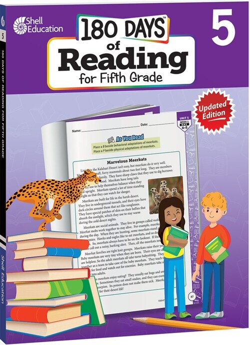 180 Days of Reading for Fifth Grade: Practice, Assess, Diagnose (Paperback, 2)