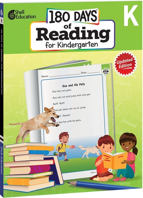 180 Days of Reading for Kindergarten: Practice, Assess, Diagnose (Paperback, 2)