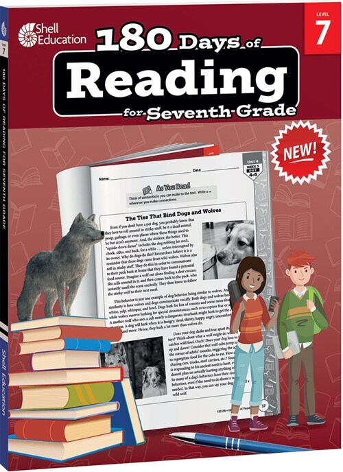 180 Days of Reading for Seventh Grade: Practice, Assess, Diagnose (Paperback)