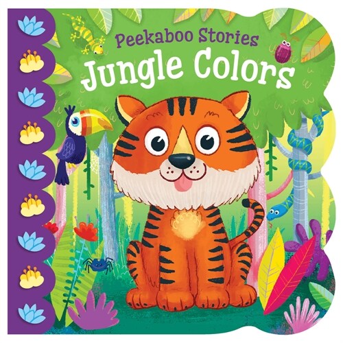 Peekaboo Stories: Jungle Colors (Board Books)