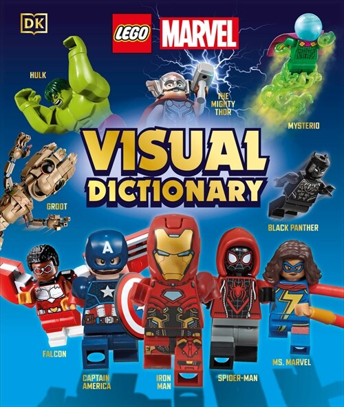 Lego Marvel Visual Dictionary (Library Edition): Without Minifigure (Hardcover)