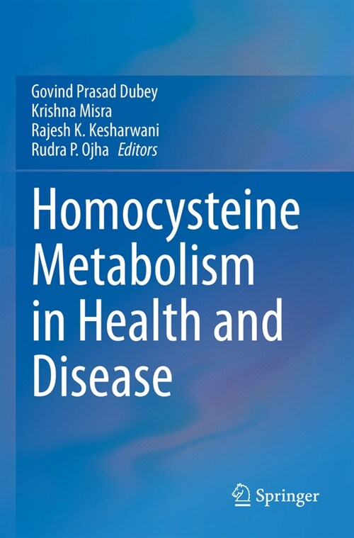 Homocysteine Metabolism in Health and Disease (Paperback, 2022)