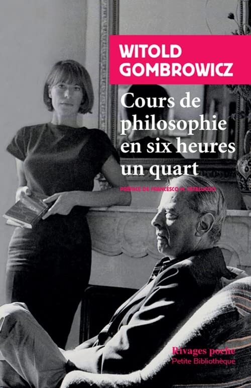 COURS DE PHILOSOPHIE EN SIX HEURES UN QUART (Book)