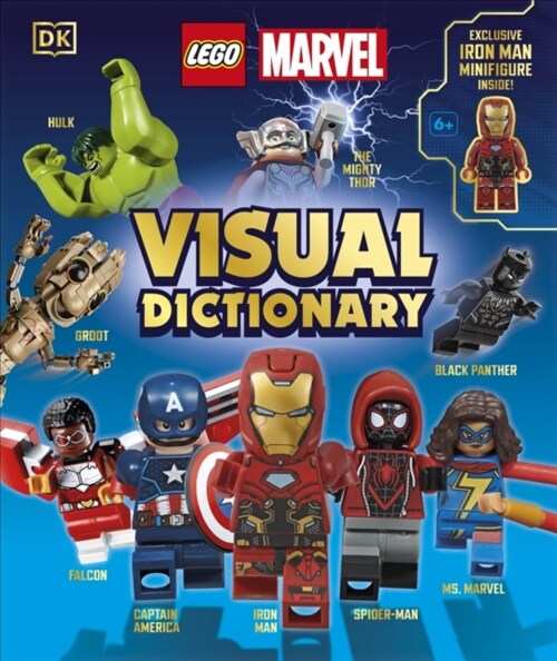 LEGO Marvel Visual Dictionary With an Exclusive LEGO Marvel Minifigure (Hardcover)