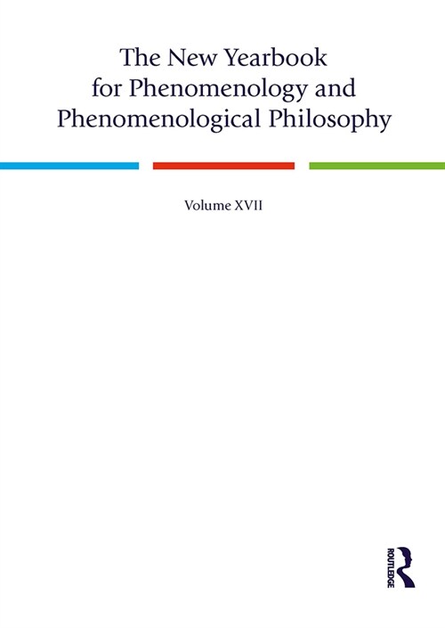 The New Yearbook for Phenomenology and Phenomenological Philosophy : Volume 17 (Paperback)