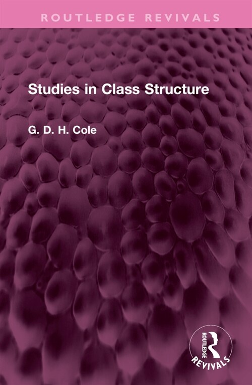 Studies in Class Structure (Hardcover, 1)