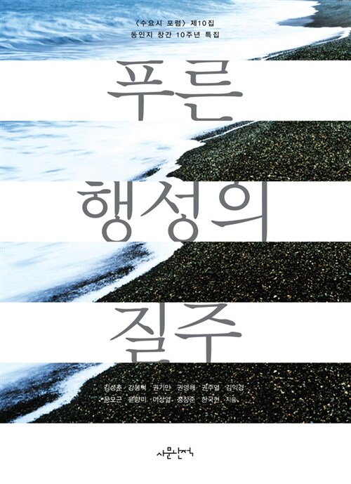 푸른 행성의 질주  : 동인지 창간 10주년 특집