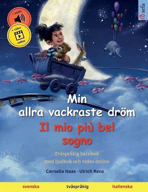 Min allra vackraste dr? - Il mio pi?bel sogno (svenska - italienska) (Paperback)