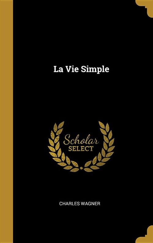 La Vie Simple (Hardcover)