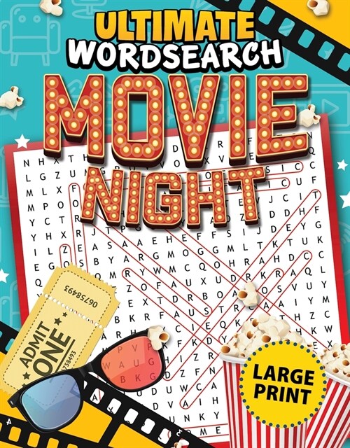 Ultimate Word Search Movie Night (Paperback)