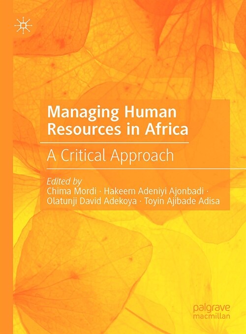 Managing Human Resources in Africa: A Critical Approach (Hardcover, 2023)