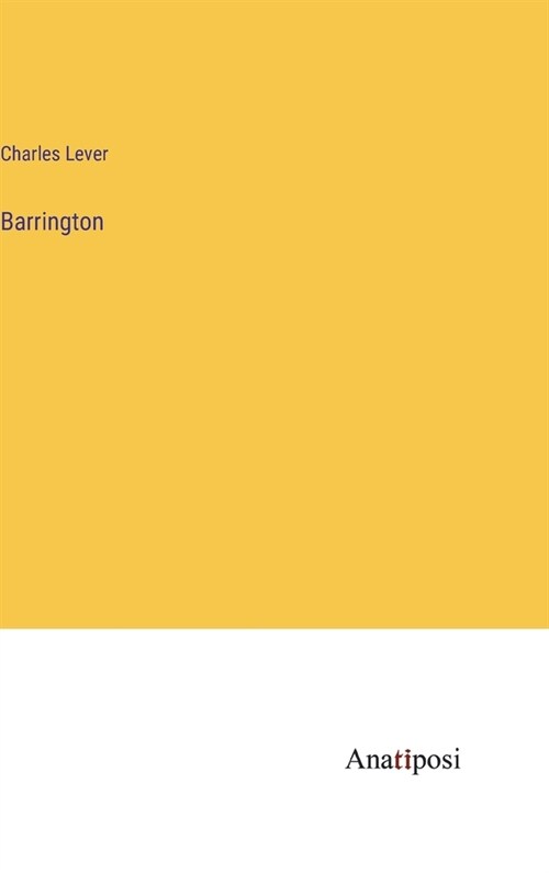 Barrington (Hardcover)