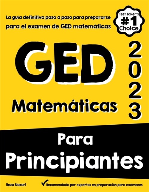 GED Math Para Principiantes (Paperback)