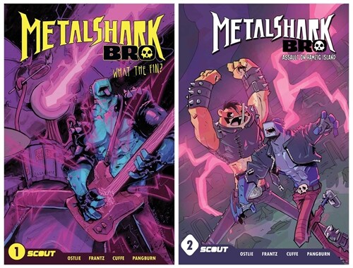 Metalshark Bro Vol 1 & Vol 2 Prepack 4 (Paperback)