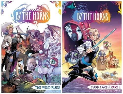 By the Horns Vol 1 & Vol 2 Prepack 4 (Paperback)