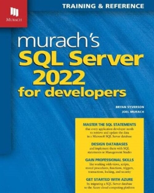 Murachs SQL Server 2022 for Developers (Paperback)