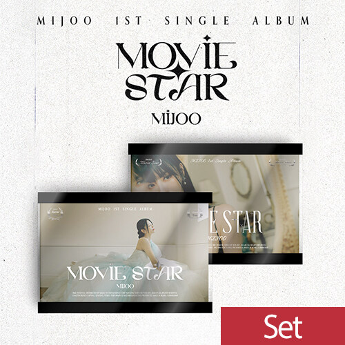 [중고] [SET] 미주 (MIJOO) - 싱글 1집 Movie Star [커버 2종 세트]