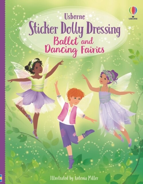 Sticker Dolly Dressing Ballet and Dancing Fairies (Paperback)