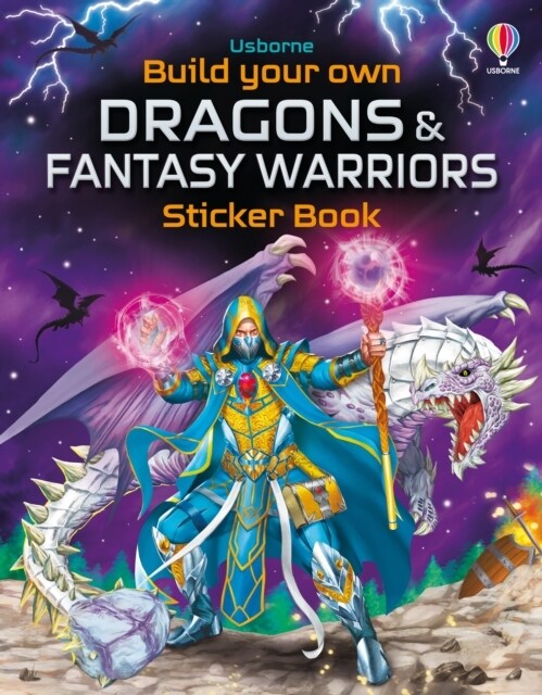Build Your Own Dragons and Fantasy Warriors Sticker Book (Paperback)