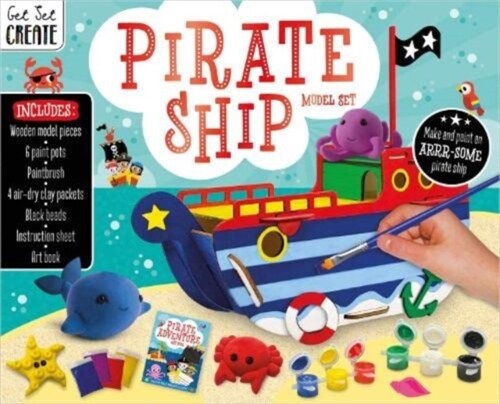Pirate Ship Model Set (Hardcover)