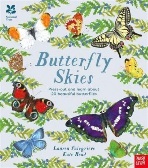 National Trust: Butterfly Skies : Press out and learn about 20 beautiful butterflies (Hardcover)
