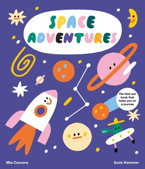 Space Adventures : The fold-out book that takes you on a journey (Hardcover)