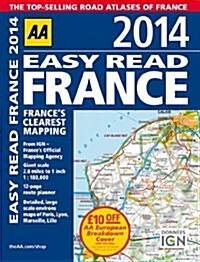 AA Easy Read France (Paperback)