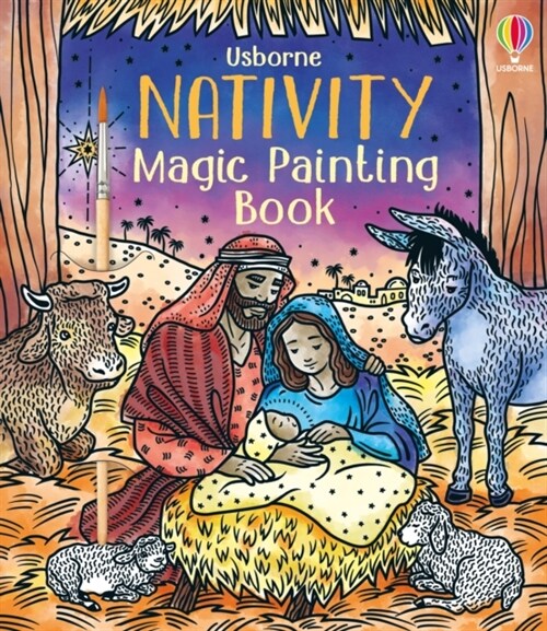 Nativity Magic Painting Book (Paperback)