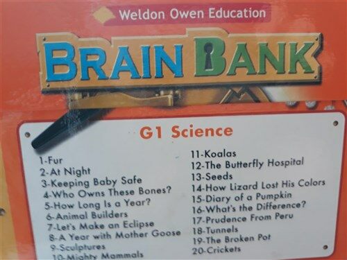 [중고] 브레인뱅크 Brain Bank G1 Science Set (세이펜 에디션)