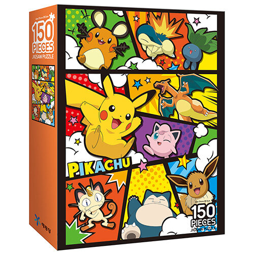 포켓몬스터 직소퍼즐 150조각 : 포켓몬 코믹아트
