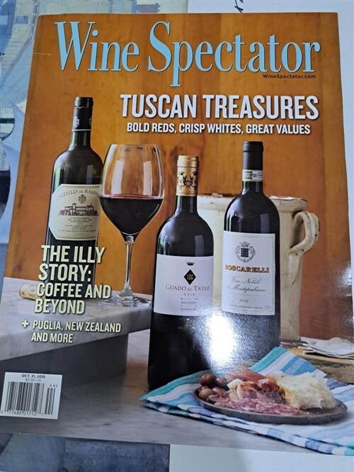 [중고] Wine Spectator (월간 미국판) 2015년 10월 31일